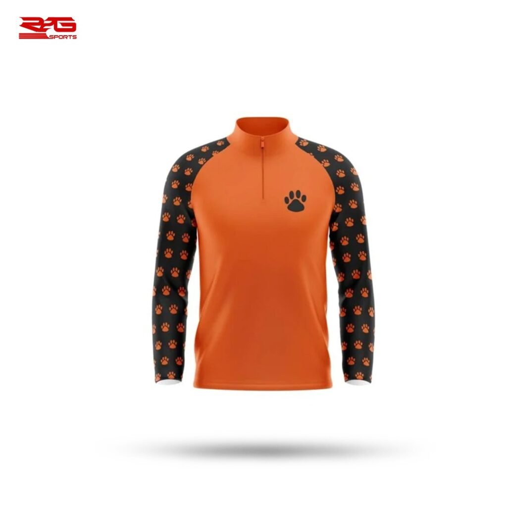 Quarter Zip Pullover Warmup Jacket -Adults/youth