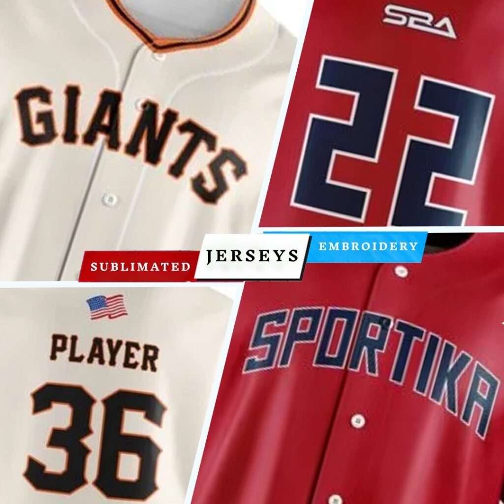 Sublimated sports jerseys