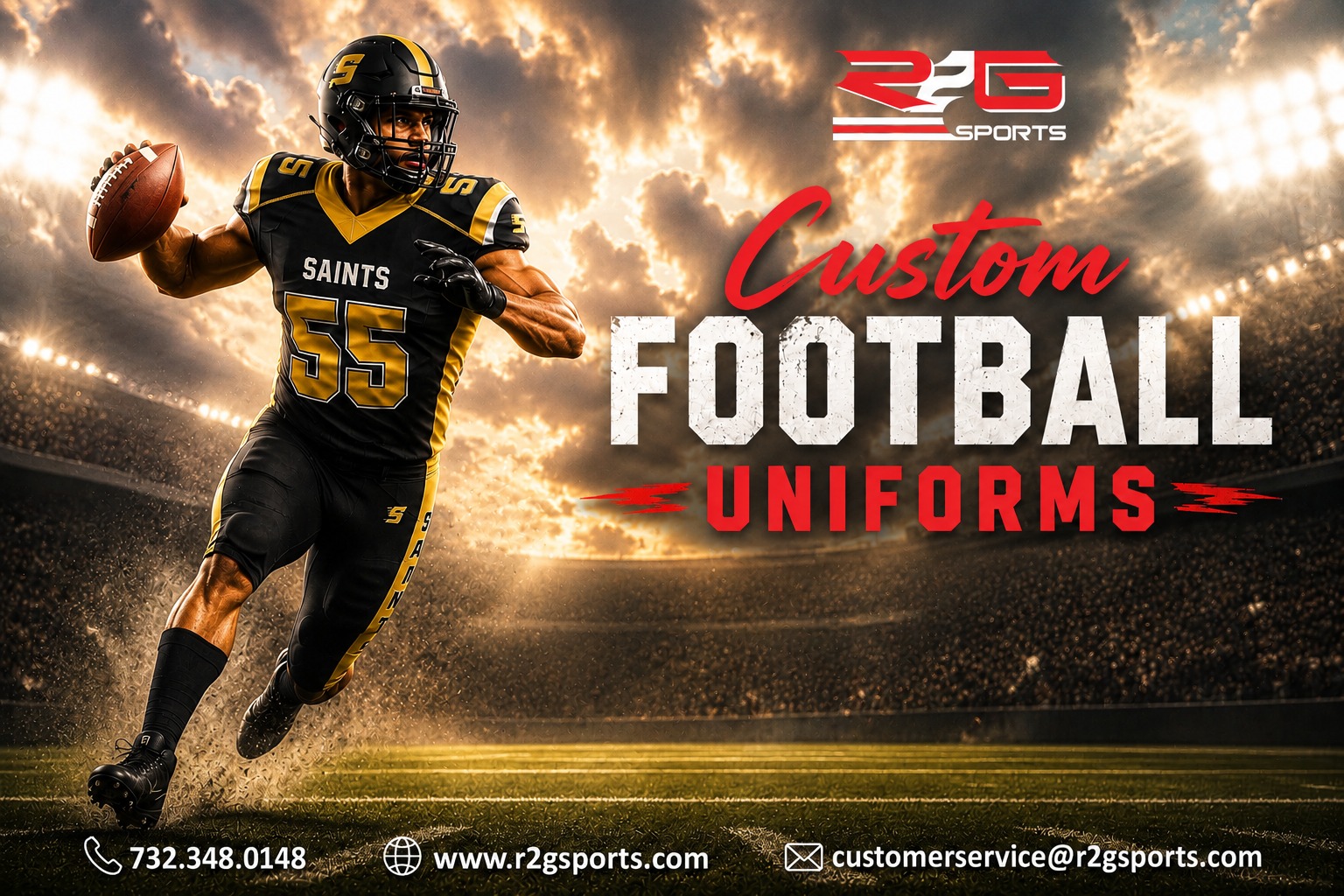 How Custom Football Uniforms Help Teams Stand Out and Perform Better