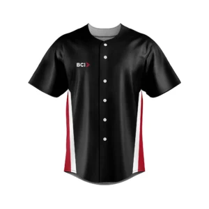 Full Dye Sub Bowling Pattern - Full Button Front Jersey - Short Sleeve - with Laydown Collar- Adult/Womens/Youth