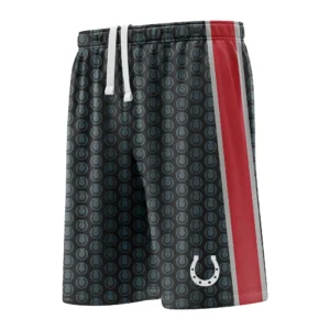 Full Dye Sub Workout Shorts - Varsity Pattern - Womens/Youth Girls