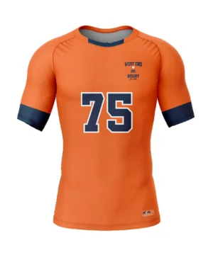 Full Dye Sub Raglan Rugby Pattern - Short Sleeve Jersey - Adult/Youth
