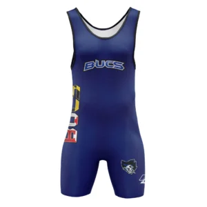 Full Dye Sub Wrestling Singlet - Pro Line Pattern - Adult/Youth