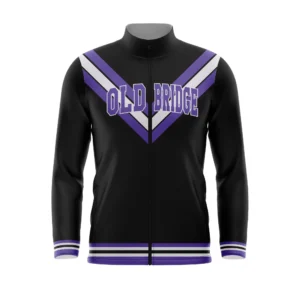 Full Dye Sub Full Zipper Woven Microfiber Warmup Jacket - Long Sleeve - Adult/Youth