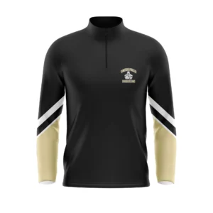Full Dye Sub Quarter Zip Pullover Warmup Jacket - Adult/Youth
