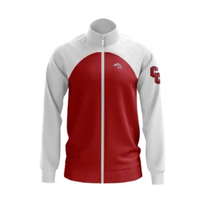 Full Dye Sub Full Zipper Woven Microfiber Warmup Jacket - Long Sleeve - Adult/Youth