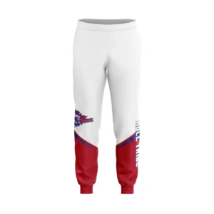 Full Dye Sublimated Woven Microfiber Jogger Pattern Warmups Pants - Adult/Youth