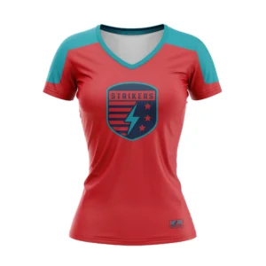 Full Dye Sub Short Sleeve Pullover Jersey - Varsity Pattern - Womens/Youth Girls
