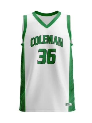 Full Dye Sub Reversible Basketball Jersey - Varsity Pattern - Single Ply - Adult/Youth