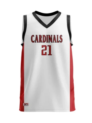 Full Dye Sub Reversible Basketball Jersey - Varsity Pattern - Single Ply - Womens/Youth Girls