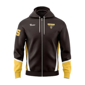 Full Dye Sub Full Zipper Front Hooded Jacket -  Long Sleeve - Adult/Youth
