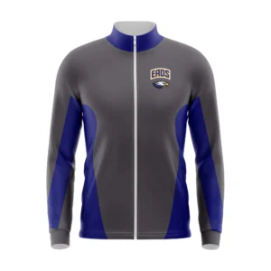Full Dye Sub Full Zipper Woven Microfiber Warmup Jacket - Long Sleeve - Adult/Youth