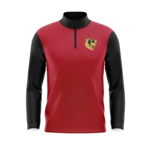 Full Dye Sub Quarter Zip Pullover Warmup Jacket - Adult/Youth