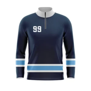 Full Dye Sub Quarter Zip Pullover Warmup Jacket - Adult/Youth
