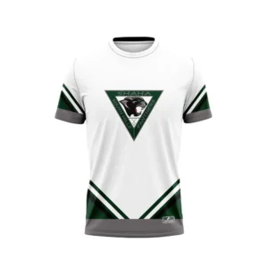 Full Dye Sub Workout Shirts - Varsity Pattern - Short Sleeves - Adult/Youth