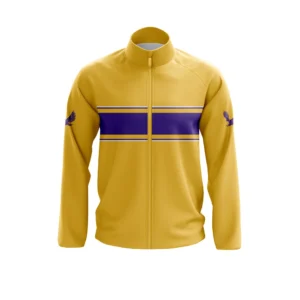 Full Dye Sub Full Zipper Woven Microfiber Warmup Jacket - Long Sleeve - Adult/Youth