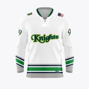 Pro-Line Lace Front Pattern Hockey Jersey - Double Layer Drop Shoulder Yoke - Adult/Youth