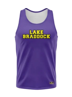 Pro Line Pattern - Track Jersey - Sleeveless - Racerback - Round Neck - Womens/Youth Girls
