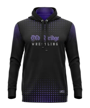 Full Dye Sub Pullover Hooded Jersey - Varsity Pattern - Long Sleeve - Adult/Youth