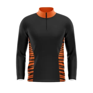 Full Dye Sub Quarter Zip Pullover Woven Microfiber Warmup Jacket - Long Sleeve - Adult/Youth