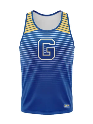Varsity Pattern - Track/XC Jersey - Sleeveless - Standard Back - Round Neck - Adult/Youth
