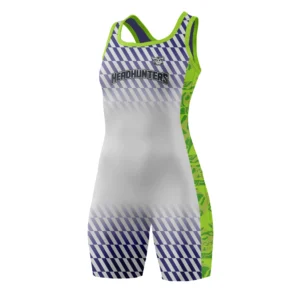 Full Dye Sub Wrestling Singlet - Varsity Pattern - Womens/Youth Girls