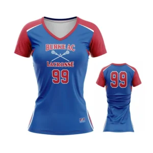 Full Dye Sub Single Ply Reversible Lacrosse/Field Hockey Jersey - Varsity Pullover Pattern - Short Sleeve - Womens/Youth