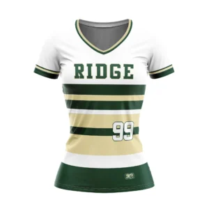 Full Dye Sub Womens Lacrosse/Field Hockey Jersey - Cap Sleeve - Womens