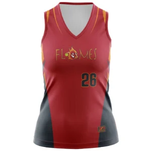 Full Dye Sub Fastpitch Sleeveless Pullover Jersey - Varsity Pattern - Womens/Youth