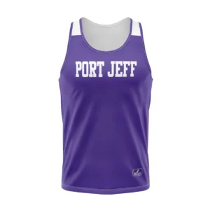 Full Dye Sub Fastpitch Sleeveless Racerback Pullover Jersey - Varsity Pattern - Womens/Youth