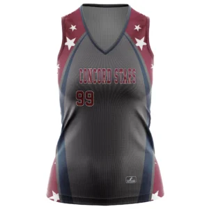 Full Dye Sub Women's Lacrosse/Field Hockey Sleeveless Jersey - Womens/Youth
