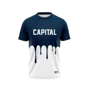 Full Dye Sub Workout Shirts - Varsity Pattern - Short Sleeves - Adult/Youth