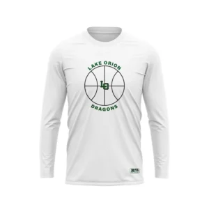 Full Dye Sub Workout Shirts - Varsity Pattern - Long Sleeves - Adult/Youth