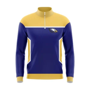 Full Dye Sub Quarter Zip Pullover Warmup Jacket - Adult/Youth