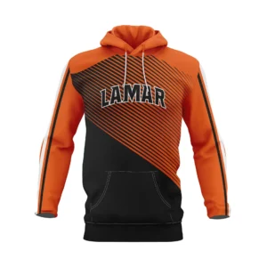Full Dye Sub Pullover Hooded Jersey - Varsity Pattern - Long Sleeve - Womens/Youth Girls