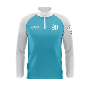 Full Dye Sub Quarter Zip Warmup Jacket with Caped Back - Womens/Youth Girls