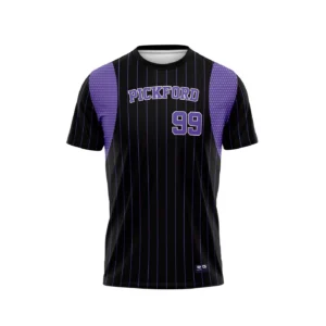 Full Dye Sub Baseball/Softball Crew Neck Pullover Jersey - Pro-Fit Pro-Line Pattern - Adult/Youth