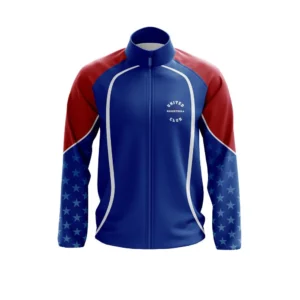 Full Dye Sub Full Zipper Woven Microfiber Warmup Jacket - Long Sleeve - Adult/Youth
