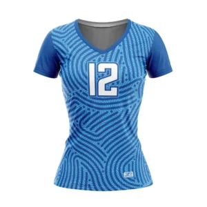 Full Dye Sub Cap Sleeve Pullover Jersey - Varsity Pattern - Womens/Youth Girls