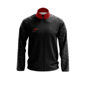 Full Dye Sub Full Zipper Woven Microfiber Warmup Jacket - Long Sleeve - Adult/Youth