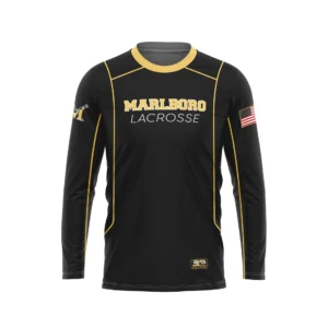 Full Dye Sub Lacrosse Shooter Shirt - Varsity Pullover Pattern - Long Sleeve - Adult/Youth
