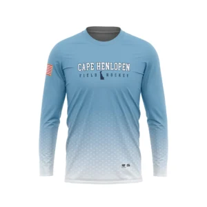 Full Dye Sub Lacrosse/Field Hockey Jersey - Varsity Pullover Pattern - Long Sleeve - Womens/Youth