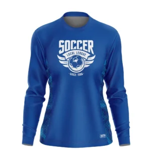 Full Dye Sub Long Sleeve Pullover Jersey - Pro Line Pattern - Womens/Youth Girls