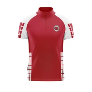 Full Dye Sub Quarter Zip Pullover Woven Microfiber Warmup Jacket - Short Sleeve - Adult/Youth