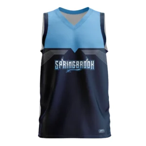 Full Dye Sub Sleeveless Pullover Jersey - Varsity Pattern - Womens/Youth Girls