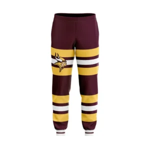 Full Dye Sublimated Jogger Style Warmups Pants - Polyester Brushed Fleece - Womens/Youth