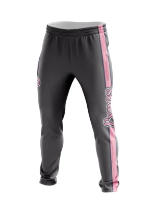 Full Dye Sublimated Warmups Pants - Polyester Brushed Fleece - Womens/Youth